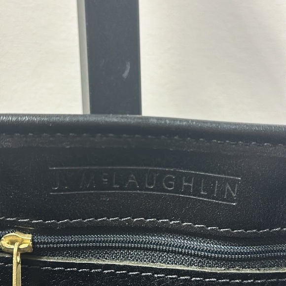 J. McLaughlin Holiday Wreath Purse Bag Black Vintage Embroidered Party Preppy - Picture 4 of 8